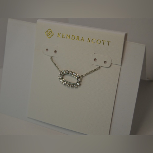 Kendra Scott: Elisa Open Frame Crystal Pendant - Picture 7 of 13